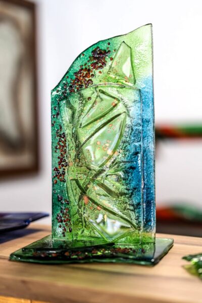 Kunstglas Veronika Rusňáková 23x38 cm