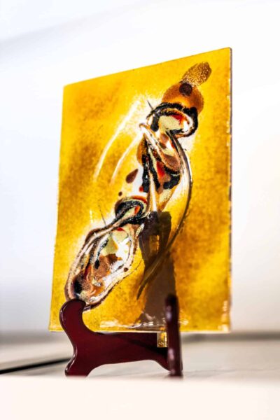 Kunstglas Veronika Rusňáková 17x25 cm – Bild 2