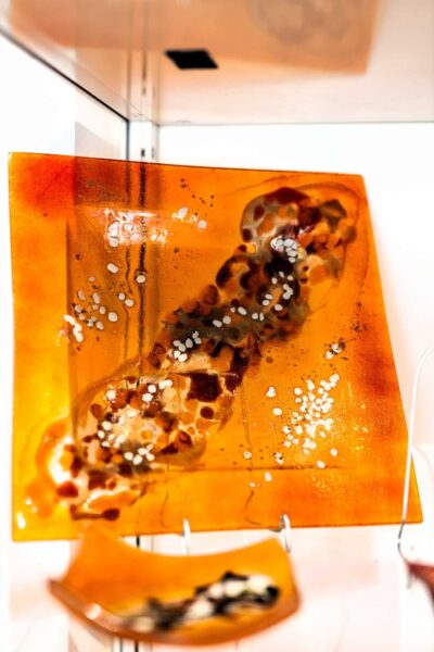 Kunstglas Veronika Rusňáková 34x34 cm