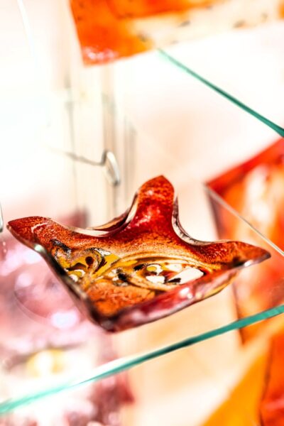 Kunstglas Veronika Rusňáková 15x15 cm – Bild 2