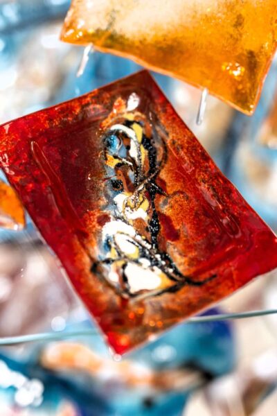 Kunstglas Veronika Rusňáková 15x25 cm