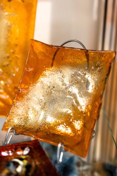 Kunstglas Veronika Rusňáková 18x18 cm – Bild 2