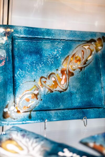 Kunstglas Veronika Rusňáková 28x38 cm – Bild 2