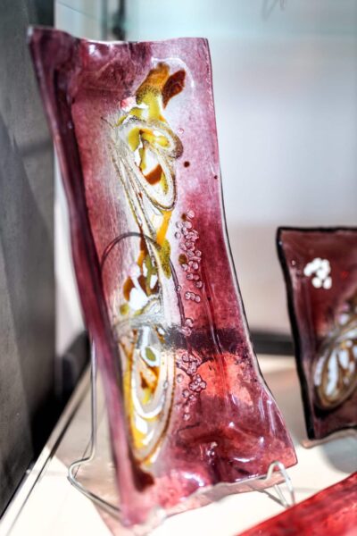 Kunstglas Veronika Rusňáková 15x31 cm