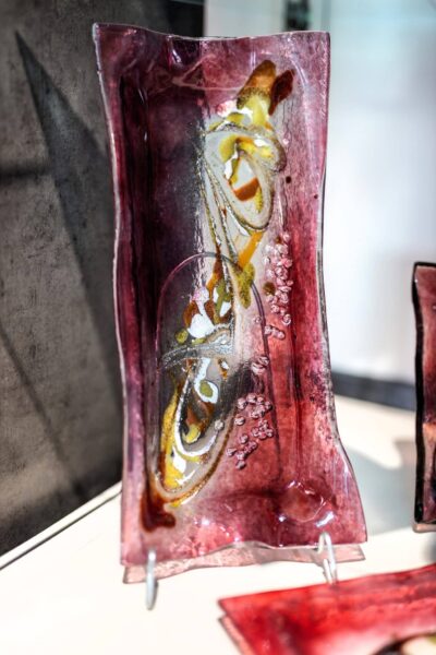 Kunstglas Veronika Rusňáková 15x31 cm – Bild 2