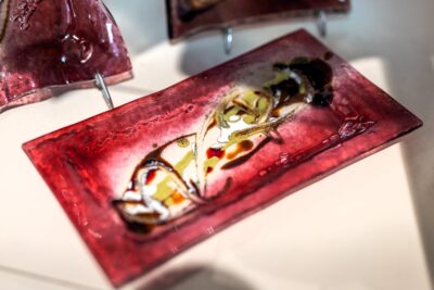 Kunstglas Veronika Rusňáková 15x25 cm