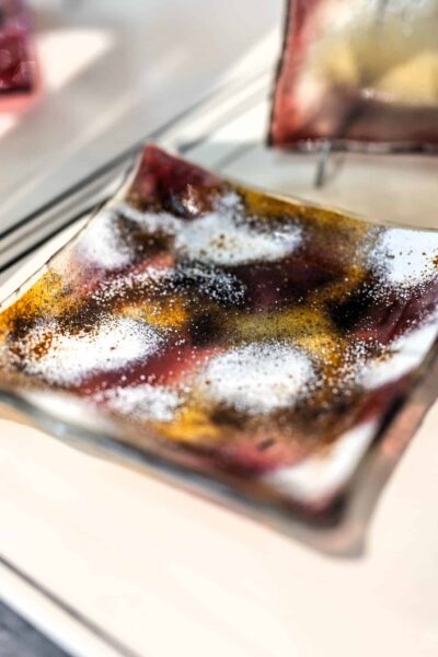 Kunstglas Veronika Rusňáková 18x18 cm – Bild 2
