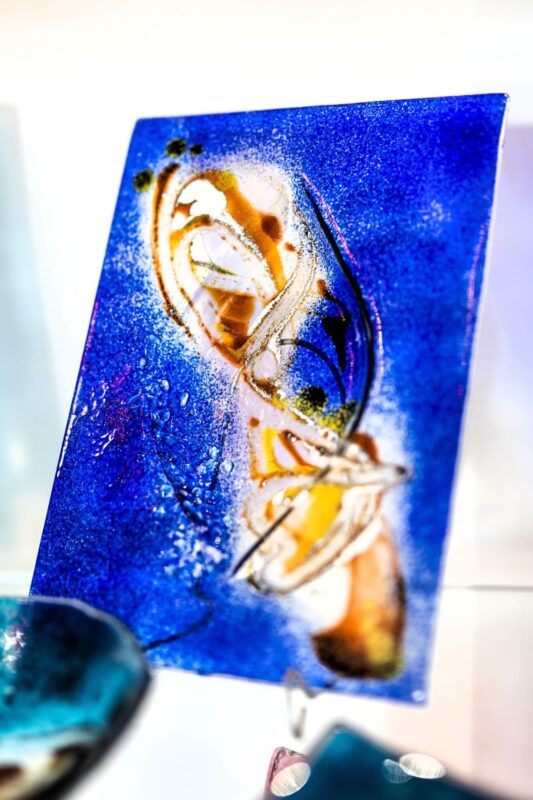 Kunstglas Veronika Rusňáková 17x24 cm