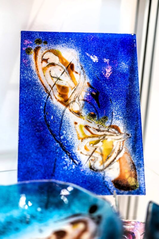 Kunstglas Veronika Rusňáková 17x24 cm – Bild 2