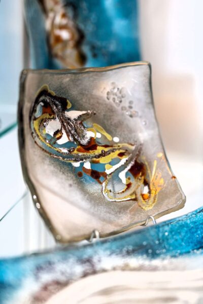 Kunstglas Veronika Rusňáková 18x18 cm