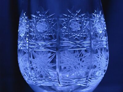 Kristallgeschliffene Gläser 350 ml, 6er-Set – Bild 2