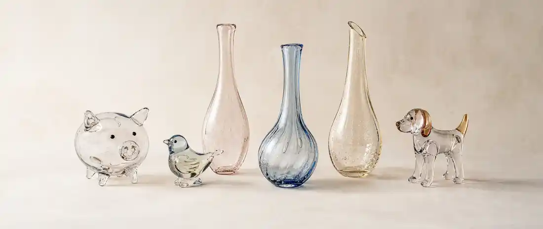 Geblasenes Glas