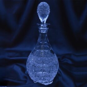 Kristallgeschliffene Whiskyflasche 550 ml