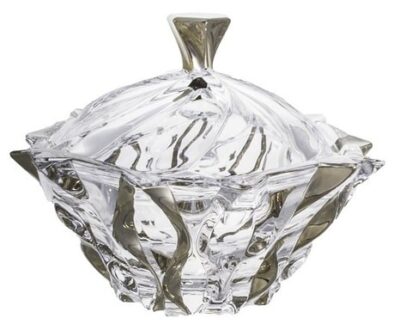 Kristallglas Samboa Platin 21 cm